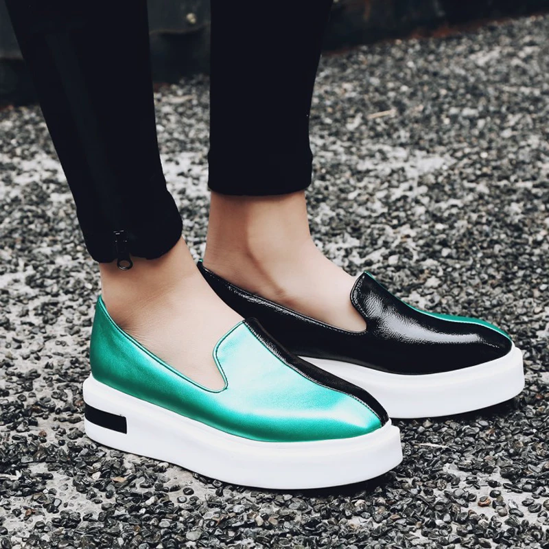 HEE-GRAND-2017-Casual-Loafers-Patchwork-Creepers-Slip-On-Flats-Platform-Gold-Shoes-Woman-Fashion-Women (2)