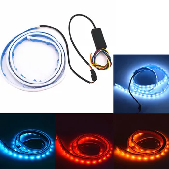 

Undercarriage Floating LED Trunk Strip Light Luggage Dynamic Streamer Turn Signal LED Car Styling M8617