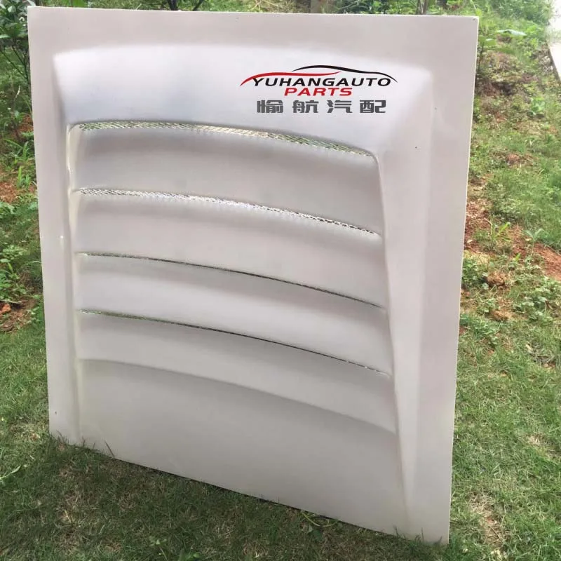 fiberglass auto parts for universal Dmax hood vent (Round) Glass fiber