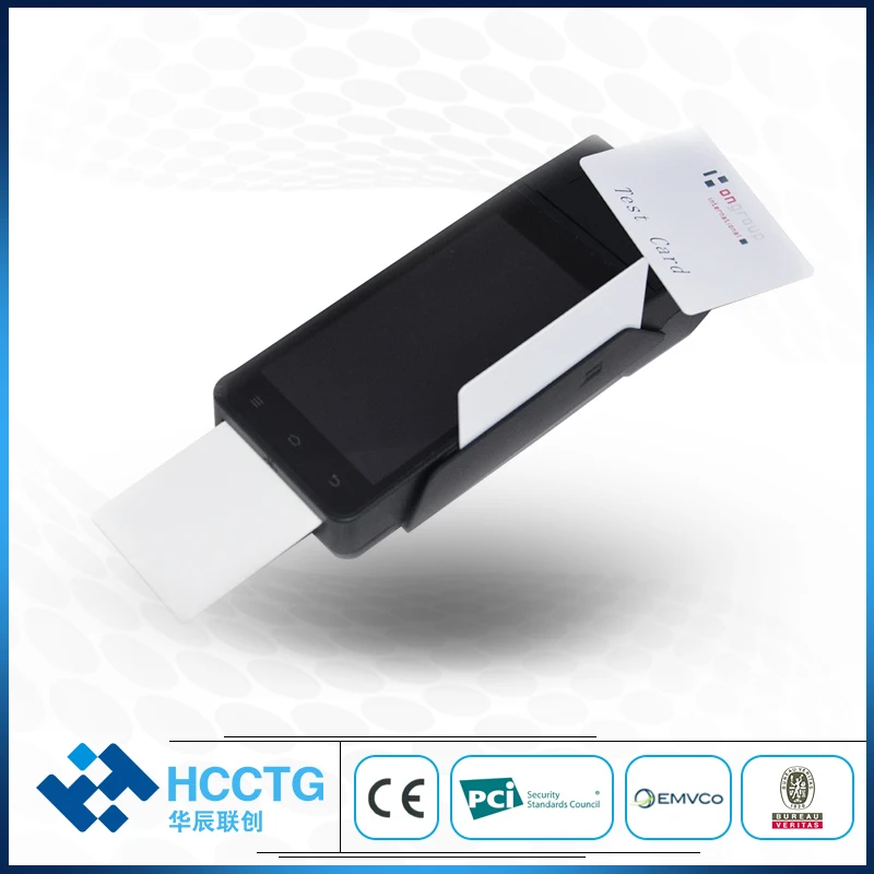 

HCC-Z90 4G NFC+IC+MSR Reader+Printer With 3 Sim/Sam Card Slot POS Terminal/Swipe Machine