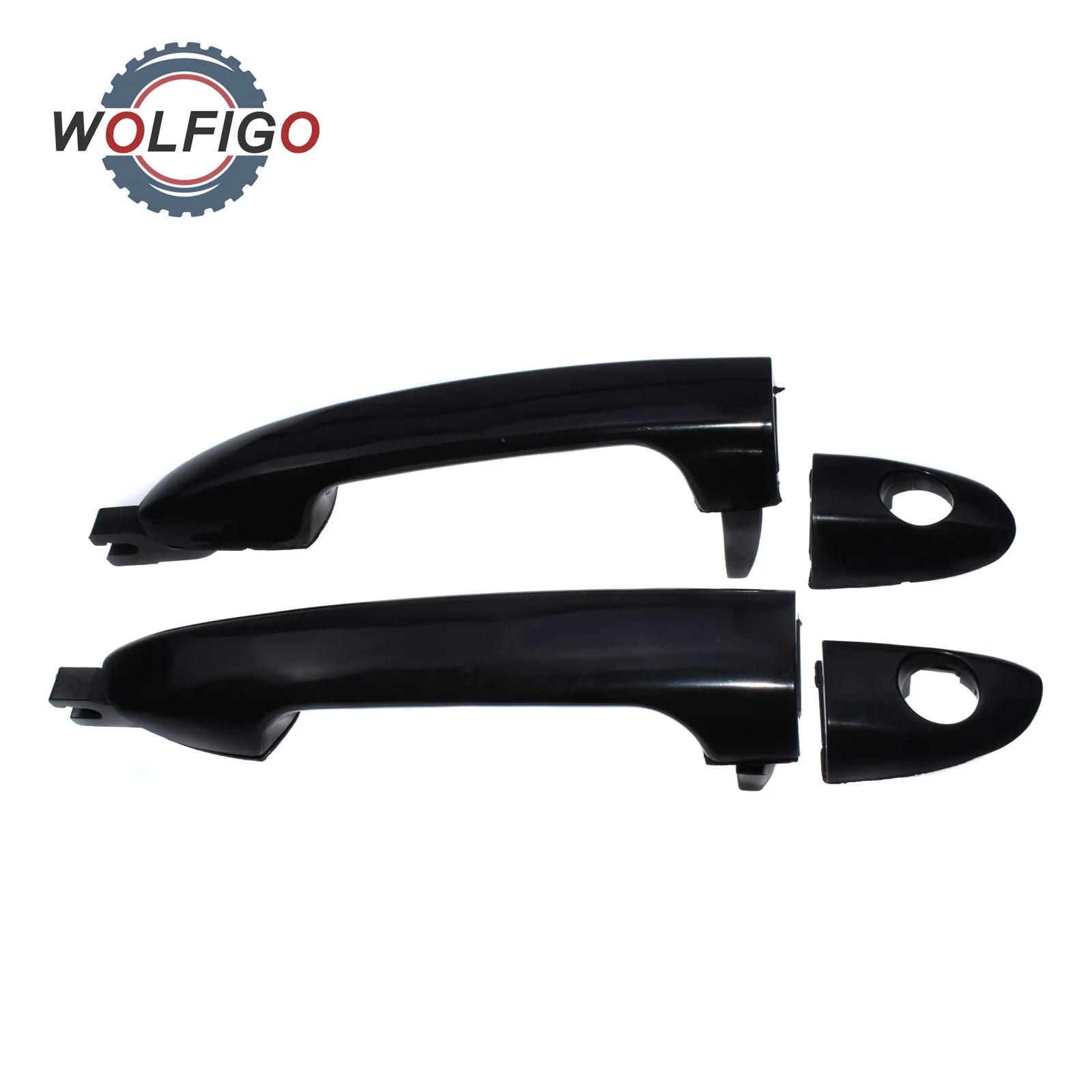 WOLFIGO Outside Door Handles Pair Front Left Driver WOLFIGO Outside Door Handles Pair Front Left Driver