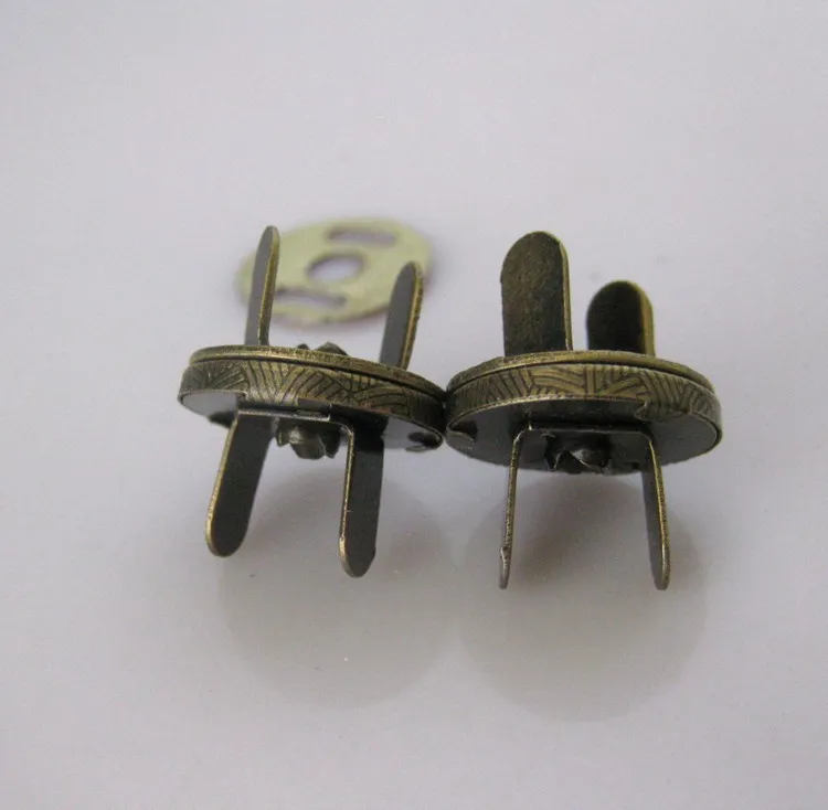 

10mm x100set Antique Bronze Magnet Button metal veiled button for handbag DIY accessory free shipping
