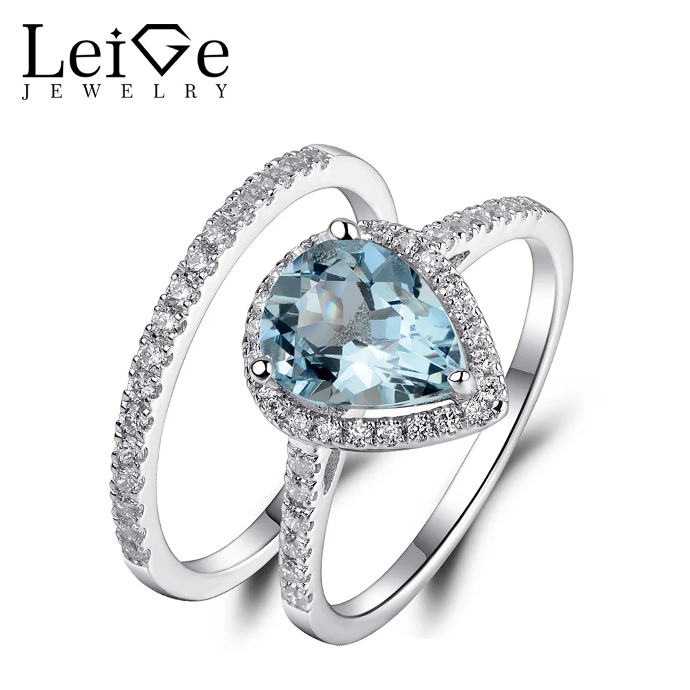 Женское кольцо из серебра 925 пробы с аквамарином|ring for|rings for womenring blue |