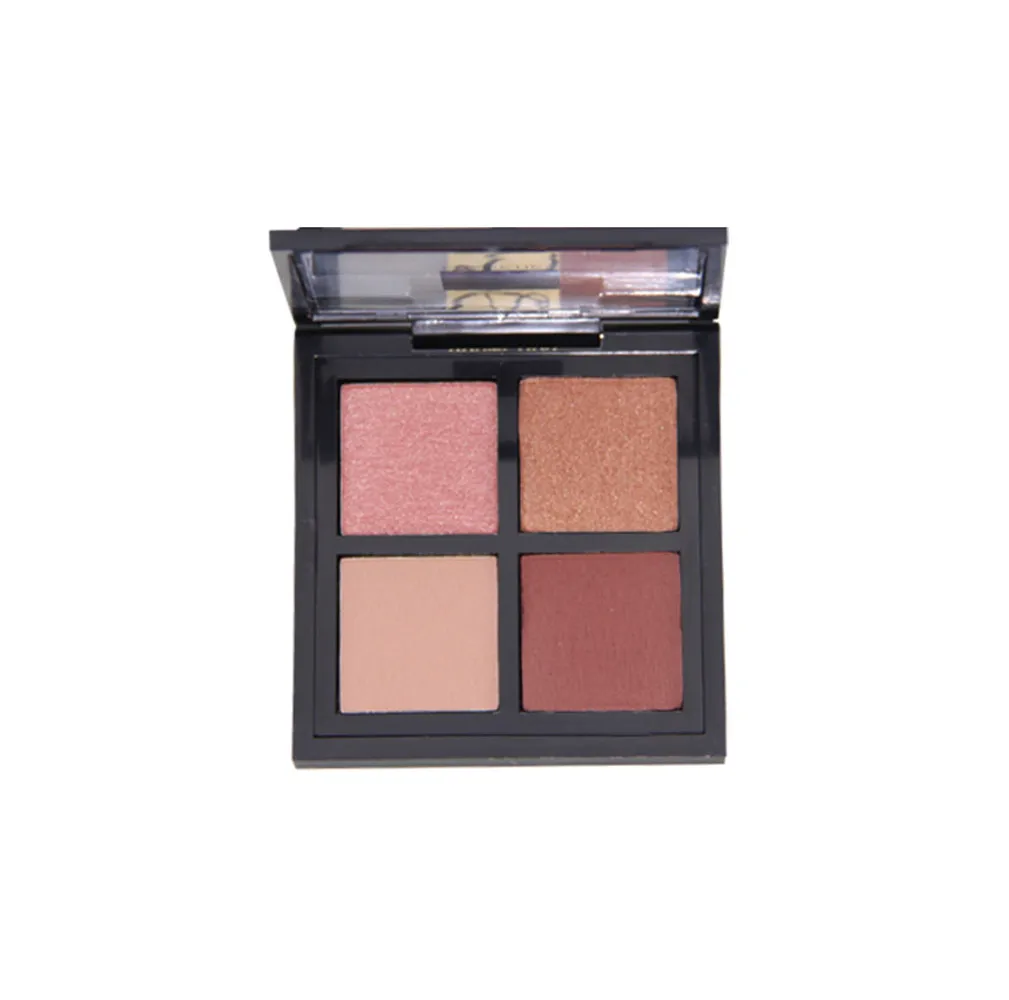 

Make up palette 4 Colors Eyeshadow Textured Pallete Faced Matte Pearl Diamond eye shadow plate long-lasting