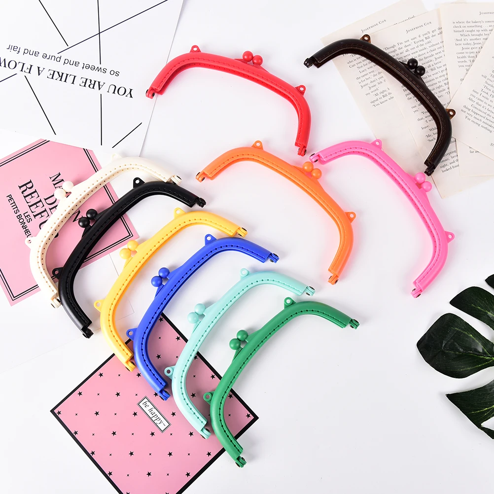 

1pcs 16cm DIY Cute Useful Handbag Handle Clutch Coin Purse Frame Kiss Clasp Arch for Bags Accessories Hot Style