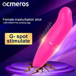 Мощный мини-вибратор G-Spot для начинающих Маленькая Пуля клитора возбуждающий секс продукты игрушки для женщин Массажер для мастурбации