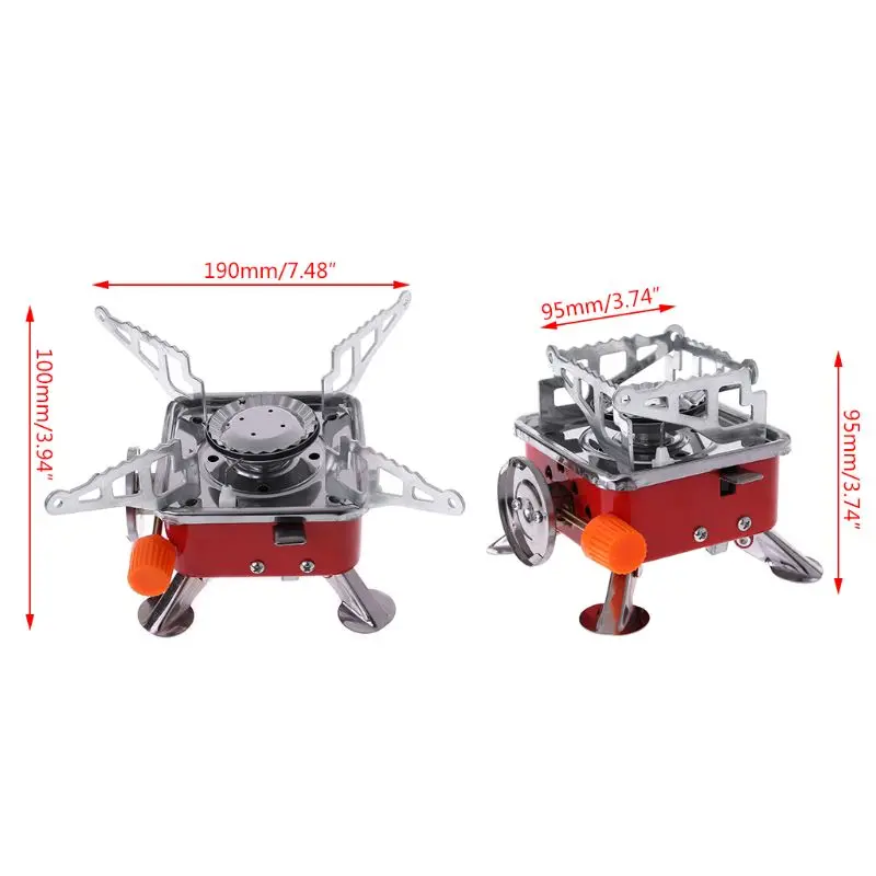 

Outdoor Portable Stove Butane Gas Cooker For Camping Picnic Cookout BBQ Mar28
