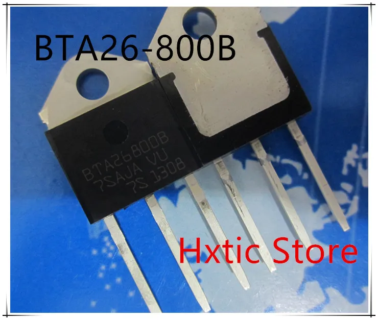 5 шт BTA26-800B BTA26800B BTA26-800 BTA26-800B Симисторы 25 ампер 800 вольт TO-3P новый оригинальный