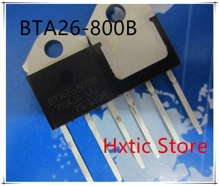5pcs BTA26 800B BTA26800B BTA26 800 BTA26 800B Triacs 25 Amp 800 Volt TO 3P new