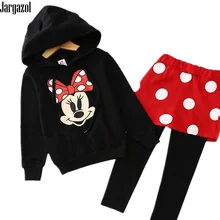 Детская одежда с рисунком Микки и Минни; осенние толстовки с капюшоном; топы и штаны; комплект одежды для девочек; одежда для маленьких мальчиков-близнецов