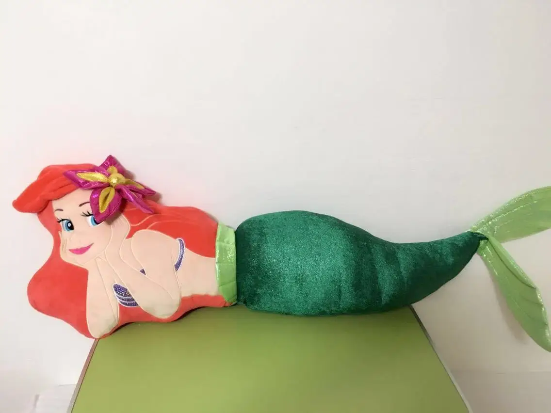 120cm Big The Little Mermaid Ariel Princess Cute Stuff Plush Pillow Toy