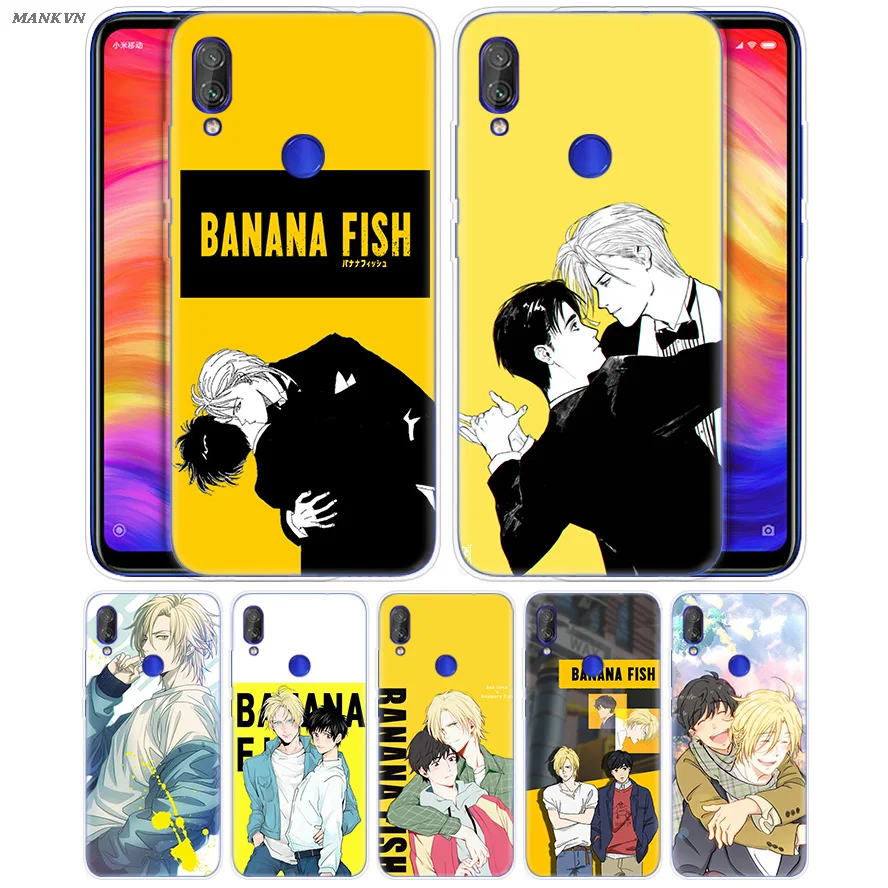Banana Fish Cartoon Case For Xiaomi Mi Play 8 6x Silicone Cover For Redmi 6 6a Note 7 6 5 4 4x Lite Pro Fundas Cover Capa Buy At The Banana Fish Cartoon Case For Xiaomi Mi Play 8 6x Silicone Cover For Redmi 6 6a Note 7 6 5 4 4x Lite Pro Fundas Cover Capa Buy At The