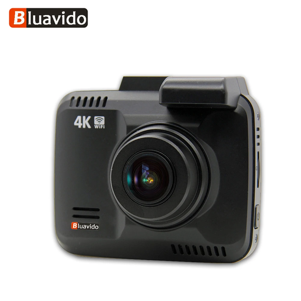 Bluavido 4K 2160P UHD Dash Cam DVR, gps трекер WDR с функцией ночного видения IMX323 Novatek 96660 автомобильный Камера видео Регистраторы Wi-Fi 150 градусов