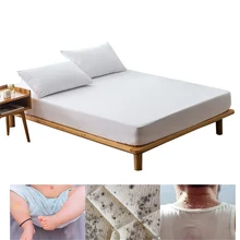 Водонепроницаемый детский матрас Защита от бактерий анти Клещи для ребенка мягкий протектор