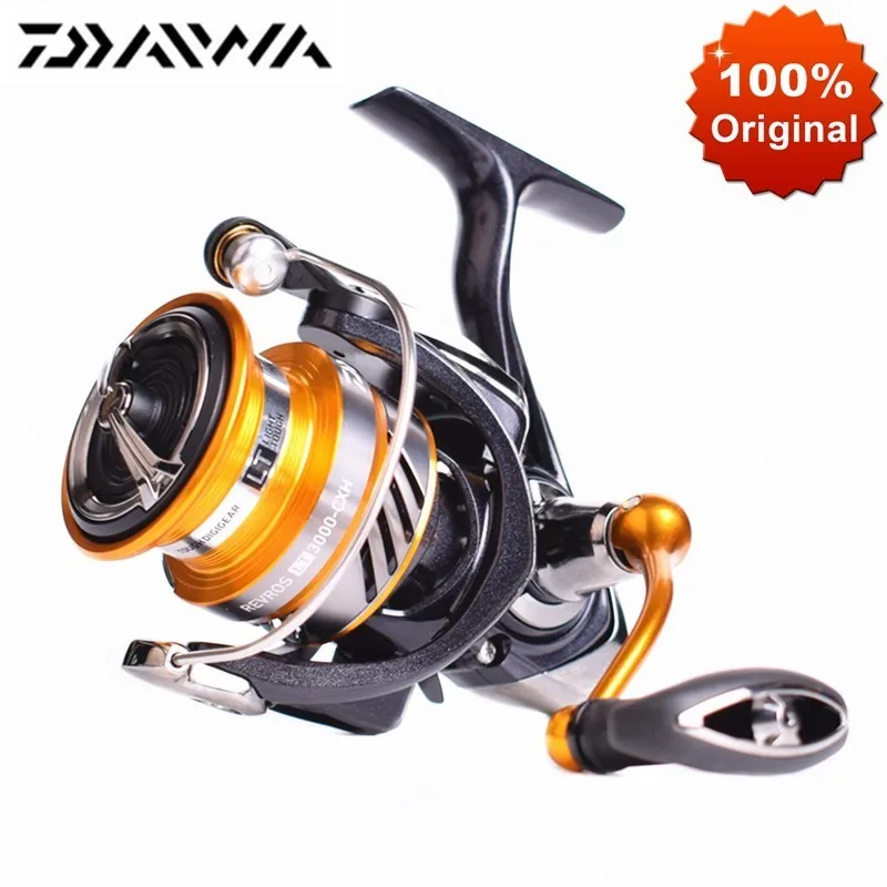 

Original DAIWA REVROS LT Spinning Fishing Reel 1000 2000 3000 High Ratio 6.2:1 Max 12kg Saltwater Fishing Spinning Reel Coils