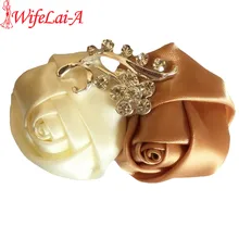 WifeLai-Королевский Синий Белый Свадебные корсажи бутоньерки Жених Свадебный цветок невесты мужской костюм броши на булавке XH1711