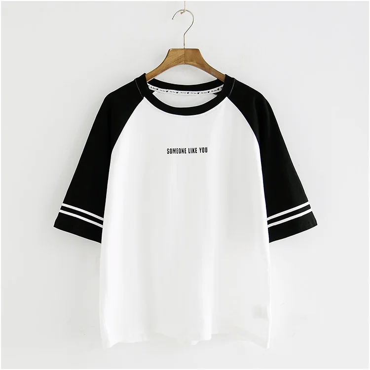 

Kyliejenner Unicorn Loose Casual Female T-Shirt Someone Like You Alphabet Printed Kawaii Korea Clothes Tees Women Tops F119