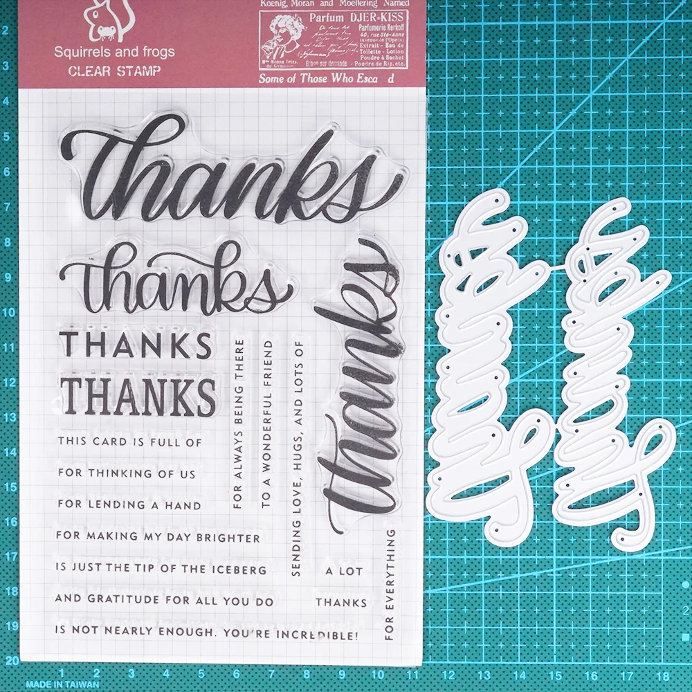 Buy DECORA 1PCS Thank You Letter Silicone Transparent