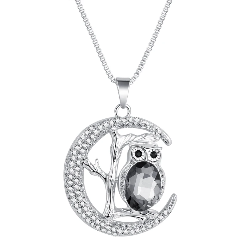 MINHIN, модное дизайнерское ожерелье с кошкой для женщин, серебряная цепочка, длинное ожерелье, цепочки для свитера, новые ювелирные изделия - Окраска металла: 1395