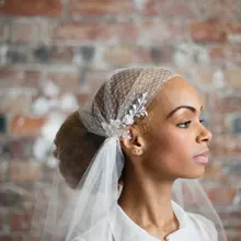 Половина упаковки свадебная вуаль кружево Бисероплетение мусульманская свадебная вуаль свадебные аксессуары Veus de Novia 2 метра longo