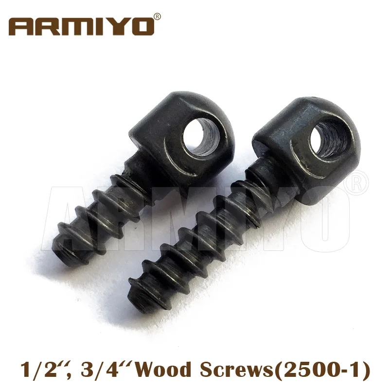 Тактический armiyo 1/2 &quot3/4&quot деревянные винты подходят для большинства охотничьих
