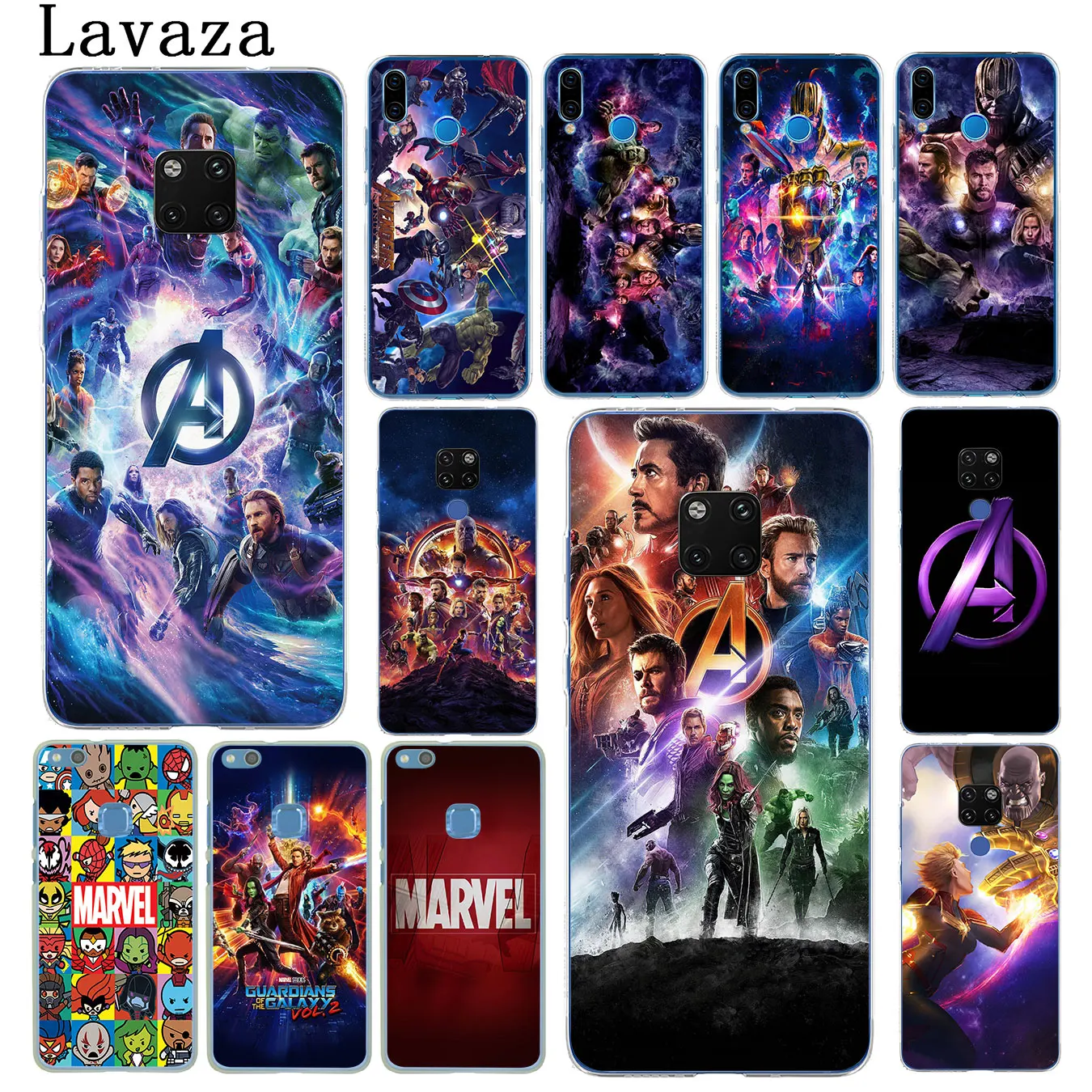 Чехол для телефона Lavaza Avengers Endgame Marvel Captain America Huawei Mate 30 10 20 Pro Lite Nova 5I 4 3i 3 2i 2 Y6 Prime |