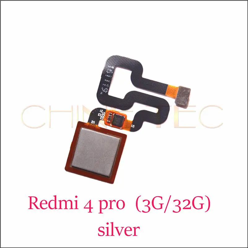 1 шт. для Xiaomi Redmi 4 Pro сканер отпечатков пальцев гибкий кабель/Touch ID Flex Redmi4 pro 3G/32G