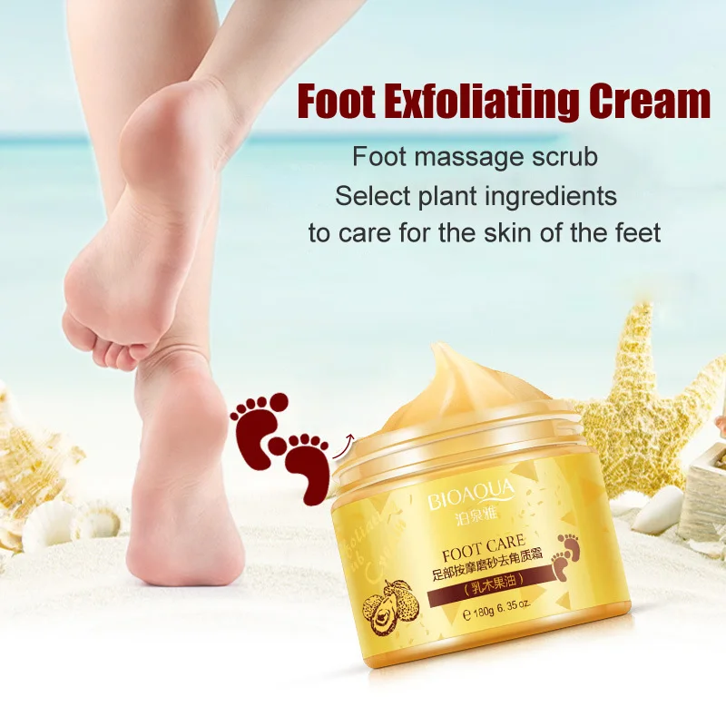 180g Foot Care Cream Cracked Feet Exfoliate Scrub Exfoliating Treatment