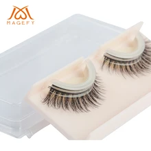 Новинка 1 пара накладных ресниц натуральные длинные толстые мягкие самоклеющиеся накладные ресницы Faxu Cilis