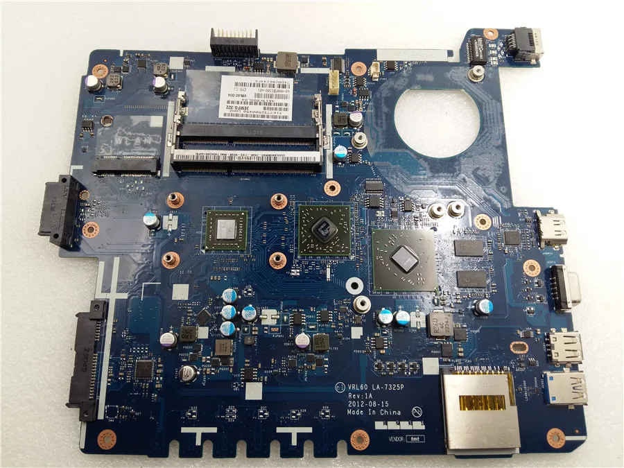 E2 1800 LA 7325P 60 NN8MB1200 A01 For Asus K53BE Motherboard With 