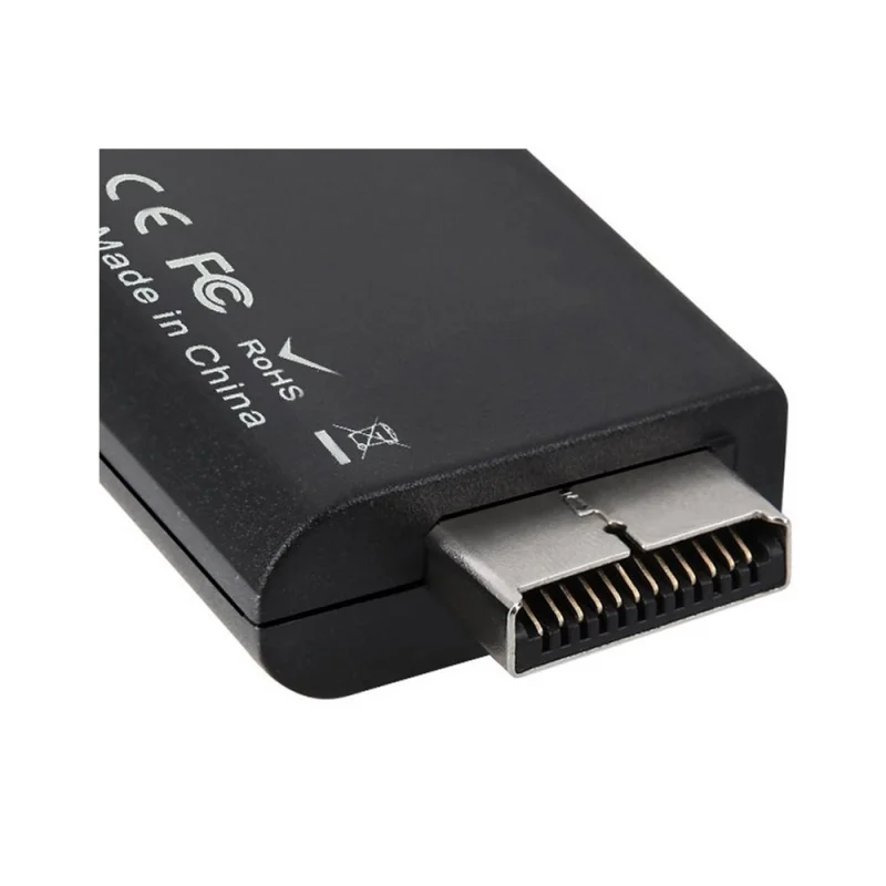 HDV-G300 PS2 to HDMI 480i/480p/576i Audio Video Converter Adapter with 3.5mm Audio Output Supports All PS2 Display Modes