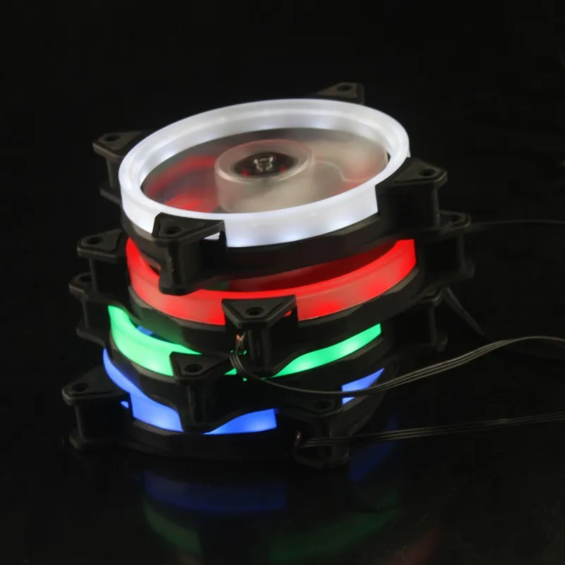 

Gdstime 10 Pcs 3Pin 4Pin 12025 DC 120mm LED Fan 120x120x25mm Computer Fan 12V PC CPU Cooler White Red Blue Green