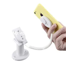 10 шт. акриловый держатель для мобильного телефона Модель Противоугонная цепь дисплей рамка Противоугонная Веревка Цепь pull Провода коробка