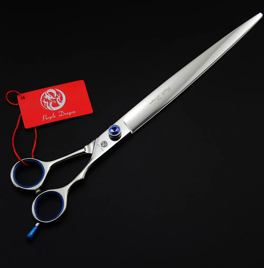 10" straight scissors for Giant Dog grooming 440C material professional