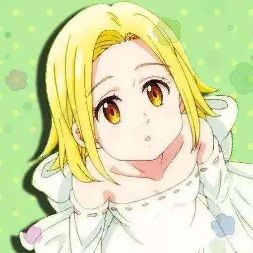 Аниме The Seven Deadly Sins/Nanatsu no Taizai Elaine короткие жёлтые термостойкие волосы косплей