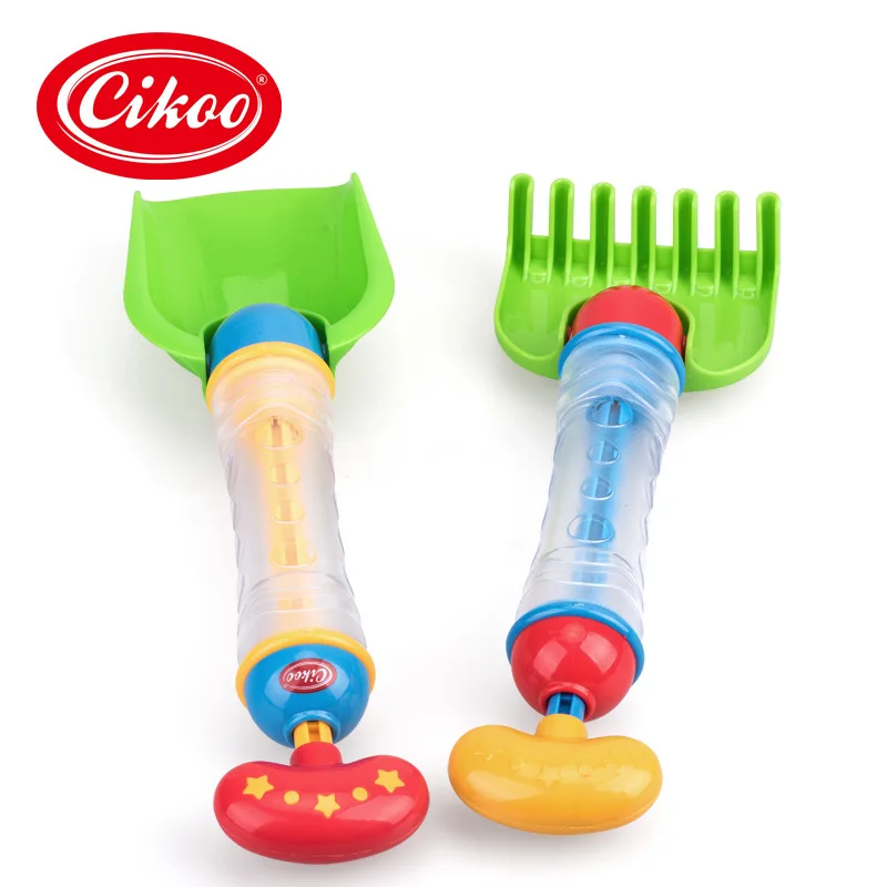 

Beach Children Multi-function Water Spray Gun Dug Shovel Rake Baby Play Toys