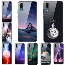 Для huawei P30 P20 Pro Lite чехол из закаленного стекла для телефона черный силиконовый чехол-Бампер для huawei P20 Lite P 30 Lite P20 Pro