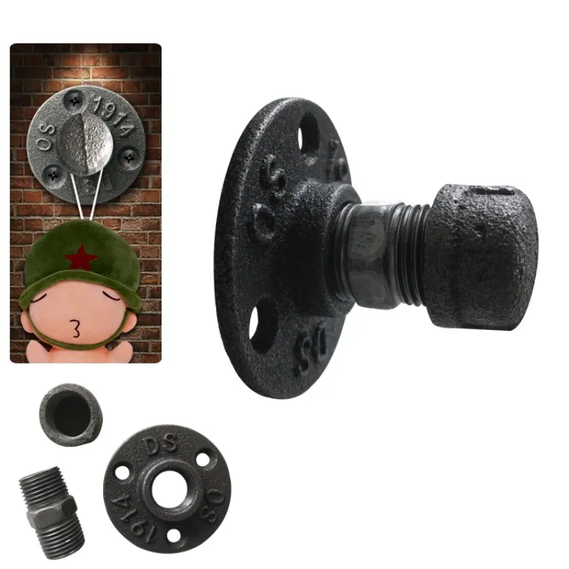 4 шт./лот G1/2 ''и 3/4'' железная труба промышленный Декор полки кронштейны