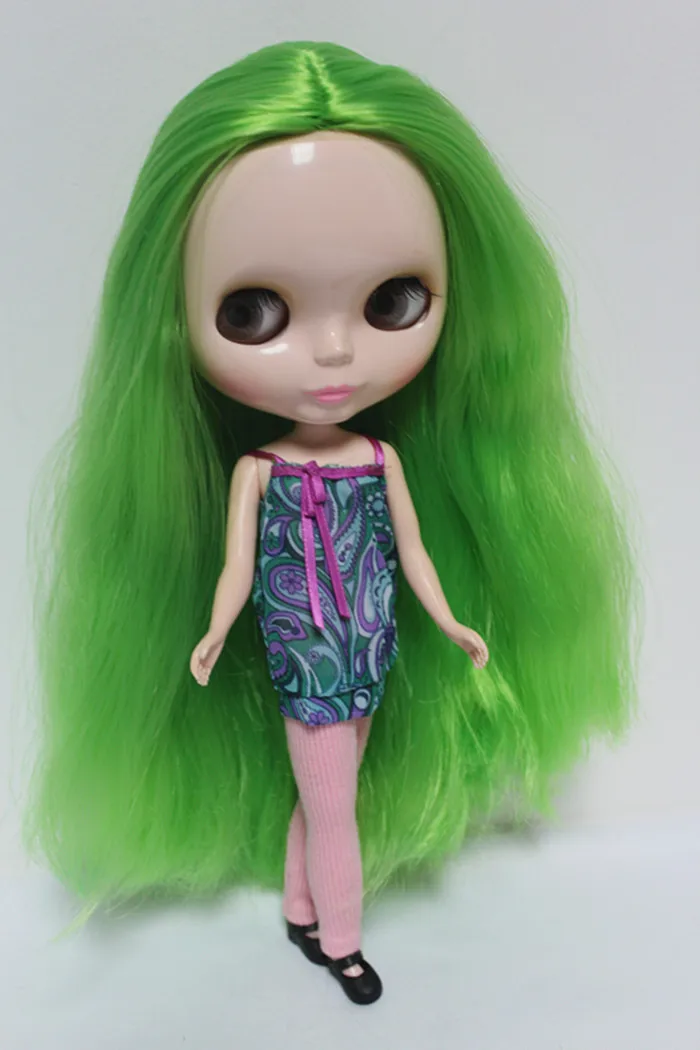 Free Shipping big discount RBL-78DIY Nude Blyth doll birthday gift for girl 4 colour eyes dolls with beautiful Hair cute toy | Игрушки и