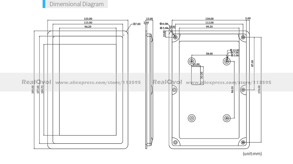 FriendlyARM 7 дюймов eDP ЖК-дисплей Дисплей с Кепки-Touch HD702E Разрешение 800x1280 Поддержка высокого разрешения Android lubuntu NanoPC-T4