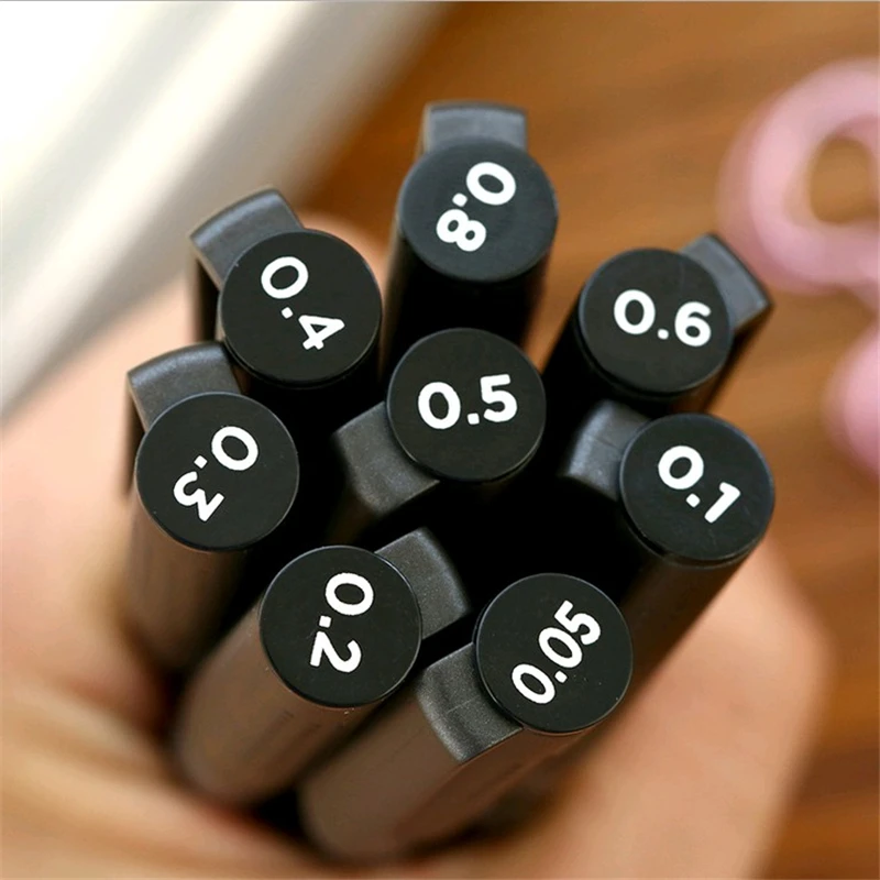 Original Brand Plastic Hook Line Pen Art Marker Pens Drawing Set For Kids Painting School Art Supplies Liner Korean Stationery Original Brand Plastic Hook Line Pen Art Marker Pens Drawing Set For Kids Painting School Art Supplies Liner Korean Stationery