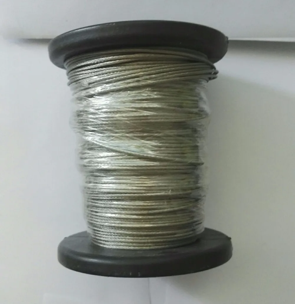 Buy 0.8mm 7X7 Structure Core Stainless Steel Wire Rope