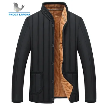 

2019 New Winter Jacket Men Fashion Fleece Thick Warm Long Coats Men's Brand Clothes Parkas Male Hooded Casual Cotton Coat 3XL
