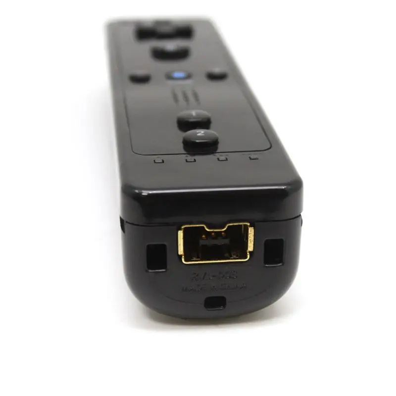 Лучший пакет для пульта Wii и консоли Nunchuck (черный) джойстик Бесплатная