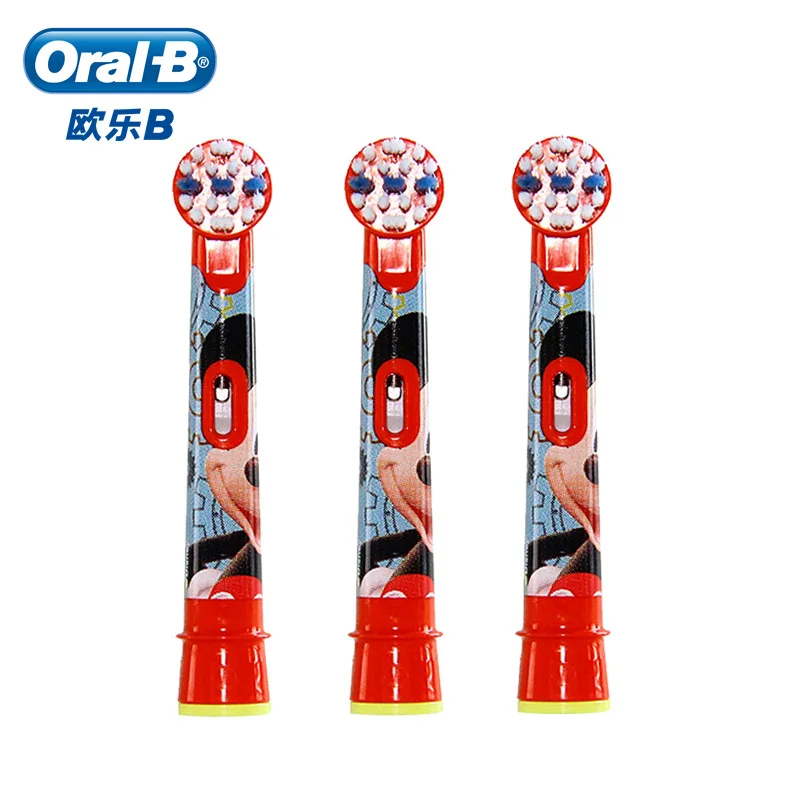 Oral B Kids Микки Маус сменные насадки для зубных щеток насадка зубной щетки Oralb 3