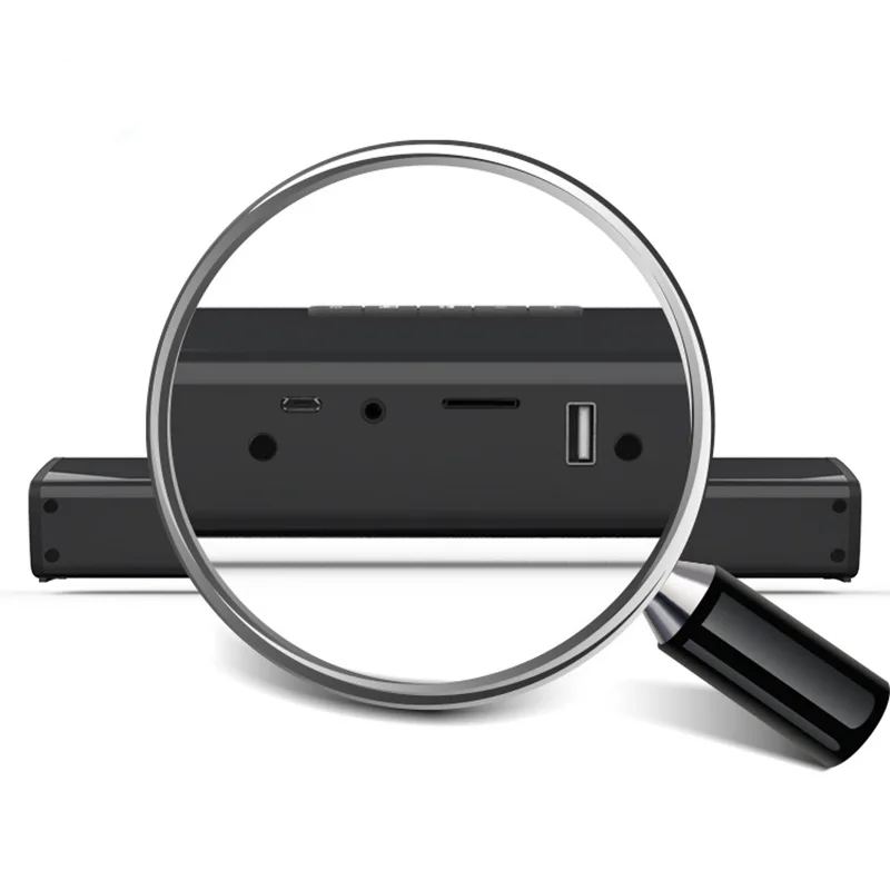 Tronsmart Soundbar Digital Audio Wireless Bluetooth Speakers TV Home Theater Long Loudspeaker Dual Horn+Mic With TF AUX FM Gift Tronsmart Soundbar Digital Audio Wireless Bluetooth Speakers TV Home Theater Long Loudspeaker Dual Horn+Mic With TF AUX FM Gift