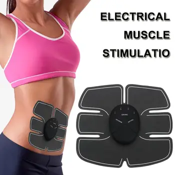 

Electrical Muscle Stimulator Body Slimming Massage Abdominal Stimulation Trainer Fitness Weight Loss Exerciser Training Device