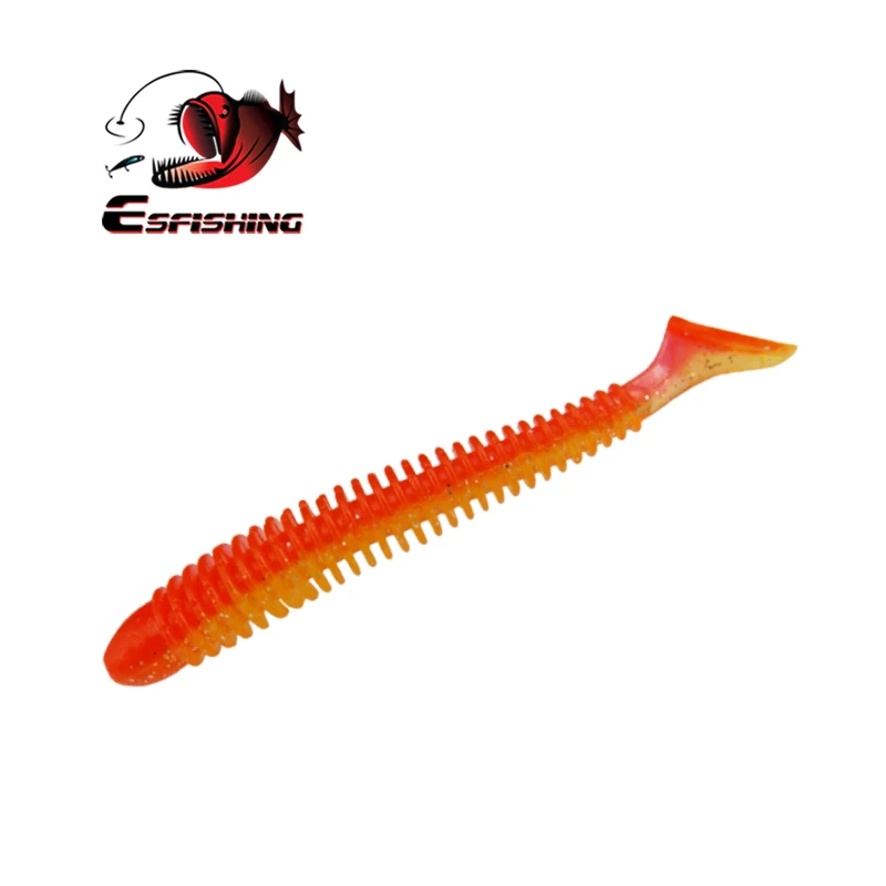 Esfishing الصيد السحر طعوم طرية حلقة شاد 96 مللي متر سوينغ تأثير سيليكون إغراء الأسماك الكارب معدات الصيد بوبر PVA
