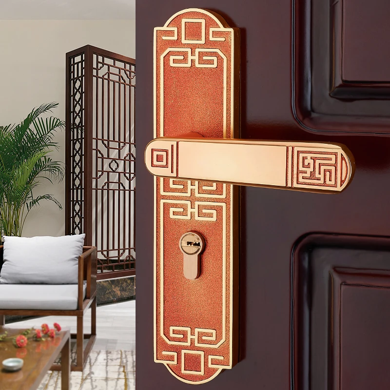 Nuodeli Luxury Interior Door Lockset Retro Tasteful And Simplicity