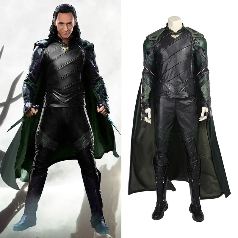 

Cos Thor Ragnarok Loki Laufeyson Cosplay Costume Marvel Chris Hemsworth Costume Movie 2017 Thor III Cosplay Thor3 Costume